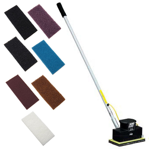 ■今だけ！パッド7枚を無料でプレゼント！■【リース契約可能】蔵王産業 ナノエッジ - ハードフロア洗浄用超小型振動ポリッシャー