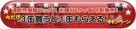 光輝（ひかってる）新発売キャンペーン