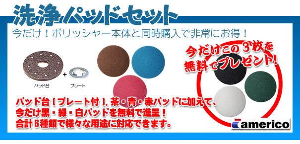 洗浄パッドセット