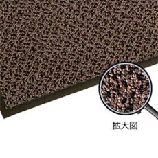 画像1: スリーエム ジャパン エンハンス マット 850 ブラウン＆ブラウン - 〈屋内・常設用〉エントランス用マット 通行量が多い場所に最適【代引不可】 (1)