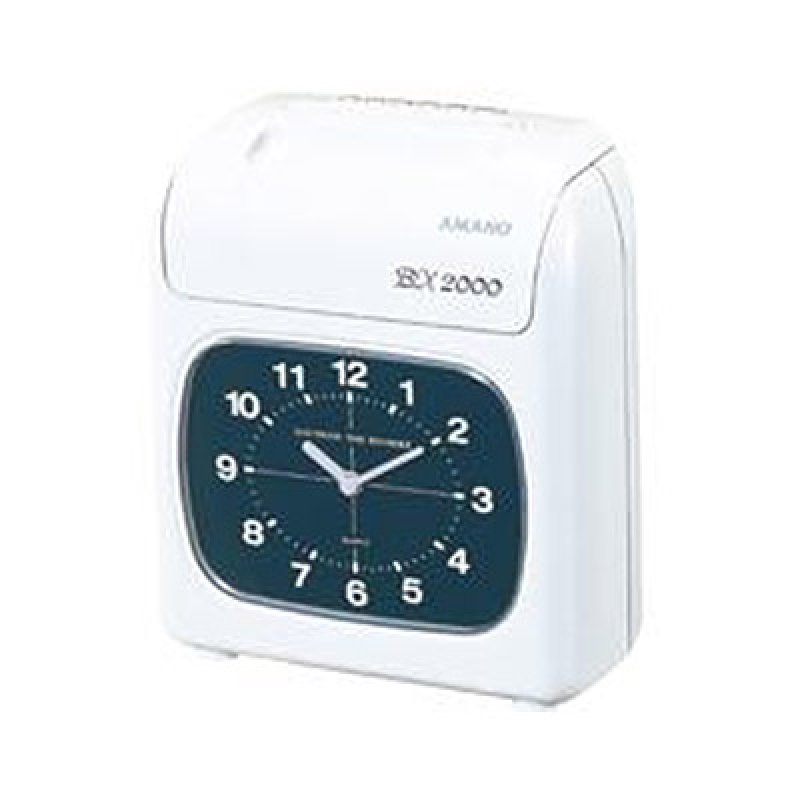 アマノ 電子タイムレコーダー BX2000 - アナログ時計タイプの