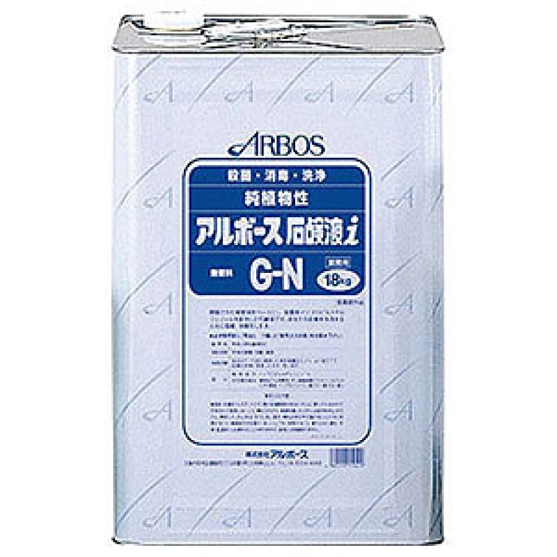 □1缶〜4缶での注文はこちら□アルボース 石鹸液i G-N [18kg] - 無香料