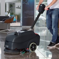 画像8: 【リース契約可能】シーバイエス Duel 1840NX-R (バッテリー・充電器別売) - コンパクト14インチ自動床洗浄機【代引不可・個人宅配送不可】 (8)