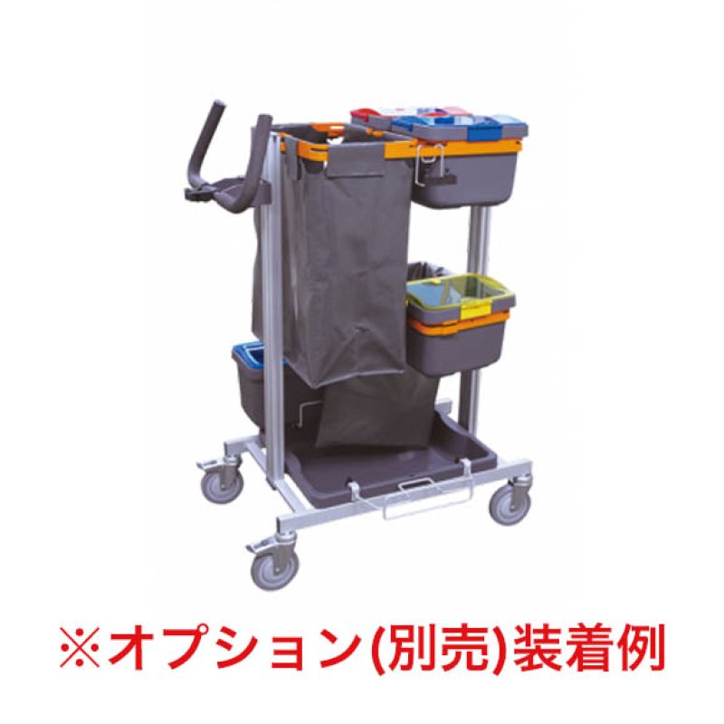 シーバイエス ナノトロリー【代引不可・個人宅配送不可】-清掃用カート