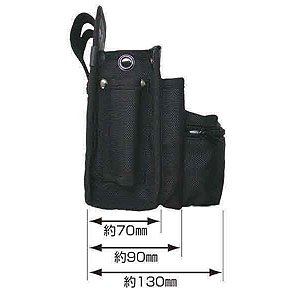 画像3: 【在庫限り！半額】土牛産業 ツールバッグ (ポケット付) BM-3 - ビルメンテナンス専用腰袋