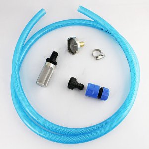 画像1: エアコン洗浄機用吸水ホースセット(コネクター+ホーセンド+クリアホース+ストレーナー)