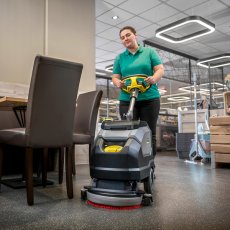 画像7: 【リース契約可能】ケルヒャー BD 35/15 C Classic Bp - 14インチ コンパクトクラスの自動床洗浄機【代引不可・個人宅配送不可】 (7)