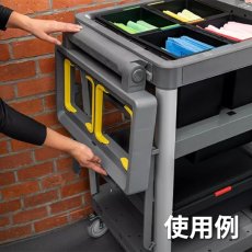 画像4: 【納期約2ヶ月半】ケルヒャー フレキソメイト FM EXPERTPRO  50/ P - オープン型コンパクト清掃用トロリー【代引不可・個人宅配送不可】 (4)