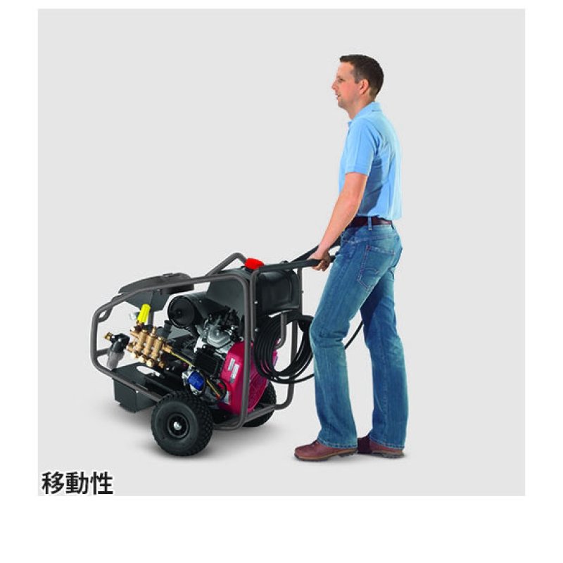 ケルヒャー HD 13/35 Ge エンジン式業務用冷水超高圧洗浄機【代引不可