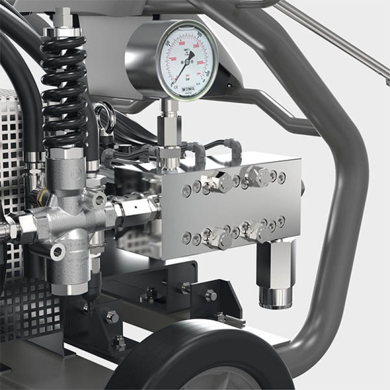 ケルヒャー高圧洗浄機 HD 9/100 - 4 CAGE クラシック - 業務用冷水高圧