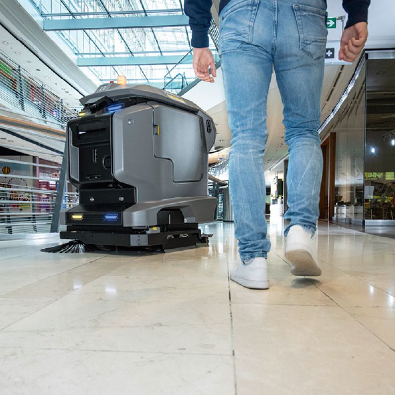 ケルヒャー KIRA B 50 - 自律走行型 床洗浄ロボット【代引不可・個人
