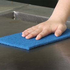 画像3: キクロンプロ ナイロンたわし H-711 (10枚入) - 研磨粒子入でカット・折り曲げ自由なナイロンたわし (3)