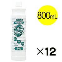 コニシ トイレクリーナー 中性[800ml ×12] - 特殊研磨剤配合トイレ用洗浄剤