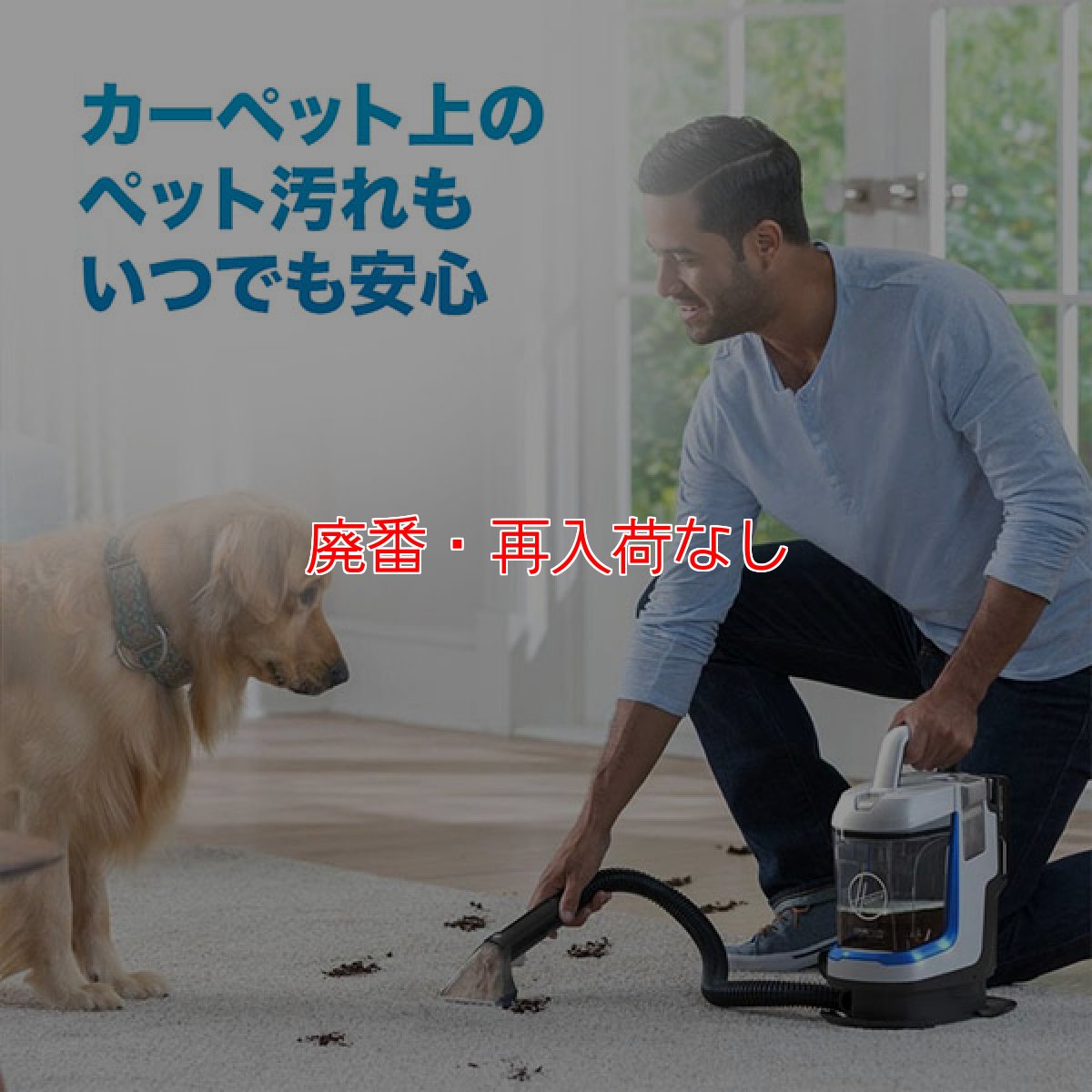 画像4: 【廃番・再入荷なし】Hoover スポットレス・ゴー(バッテリー・充電器付属) - コードレス式リンサークリーナー【代引不可・個人宅配送不可】 (4)