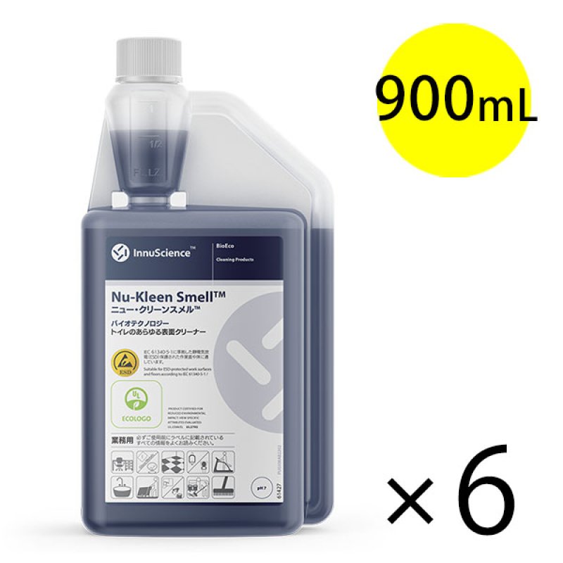 ミッケル化学 ニュー クリーンスメル [900mL×6][中性] - トイレの