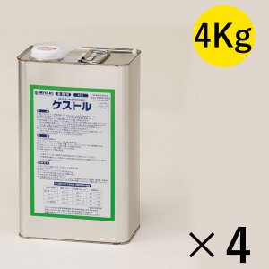 画像1: ミヤキ ケストル [4kg×4] - 木部用剥離剤【代引不可・個人宅配送不可】