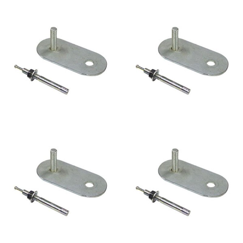 ミヅシマ工業 ベンチ アンカーGセット プレート＋スチール