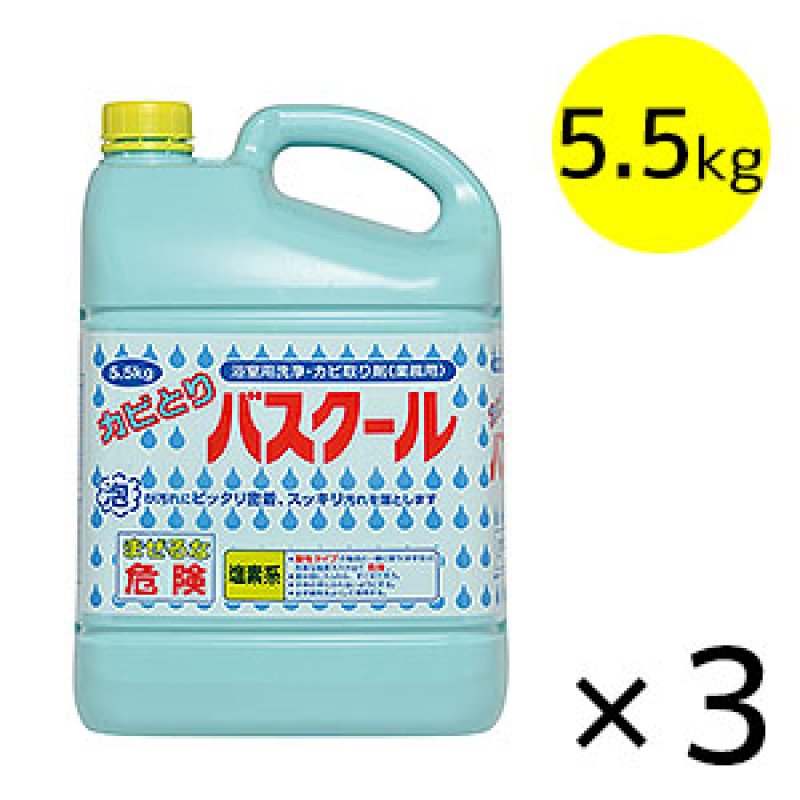ニイタカ カビとりバスクール [5.5kg×3] - 浴室・浴槽・浴用具洗浄