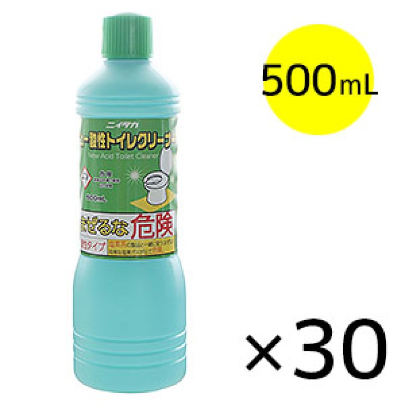 ニイタカ ニュー酸性トイレクリーナー[500mL×30][酸性] - トイレ用洗浄