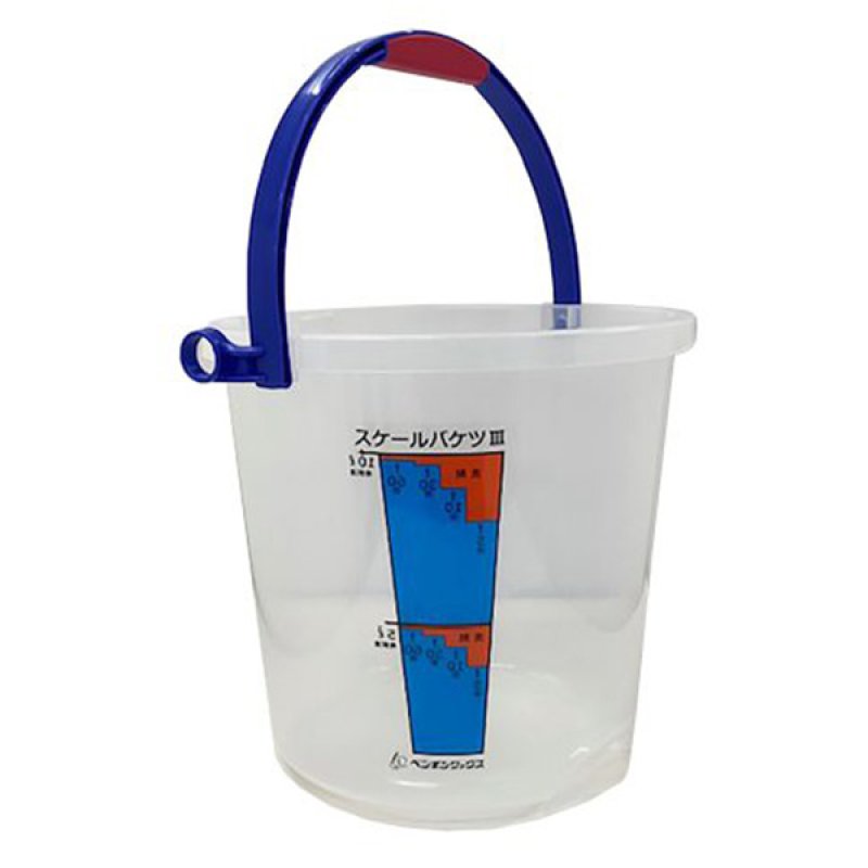 ペンギンワックス 洗剤スケールバケツIII - 洗剤希釈用軽量バケツ販売