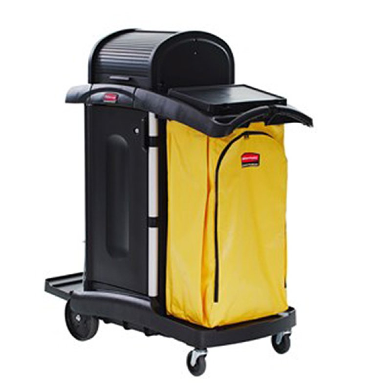 ラバーメイド ハイセキュリティクリーニングカート【代引不可・個人