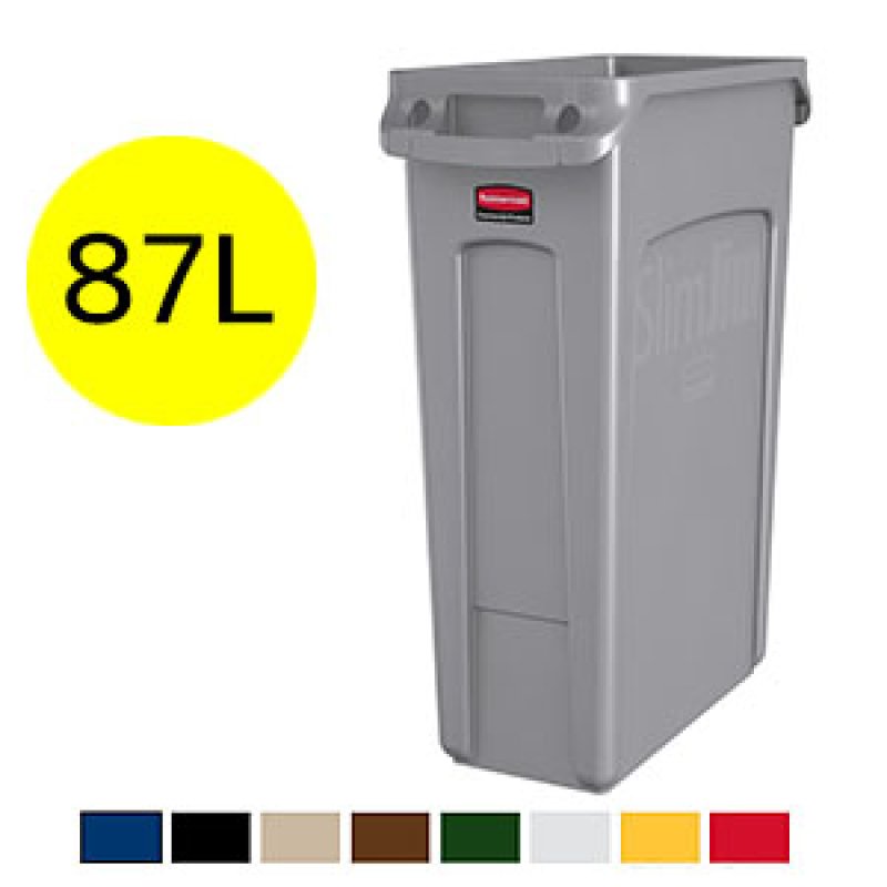 ラバーメイド アンタッチャブルスクエアコンテナ 87.1L グレイ 35698875(8194523) ラバーメイド(Rubbermaid) アンタッチャブルスクエアコンテナ 87.1L