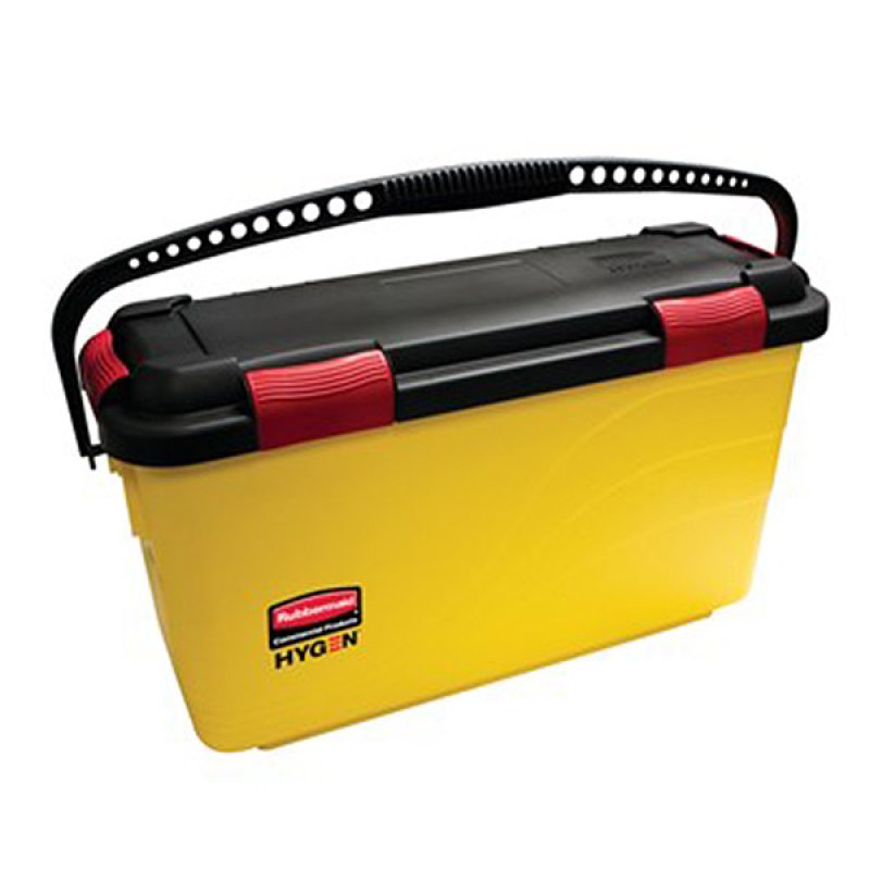 ラバーメイド ウェットパッド 消毒液用バケツ 【代引不可・個人宅配送