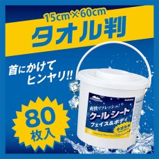 画像4: サラヤ クールリフレロング 80枚 - 首かけできるタオル判クールシートで、作業を快適に！【代引不可・個人宅配送不可・#直送1000円】 (4)