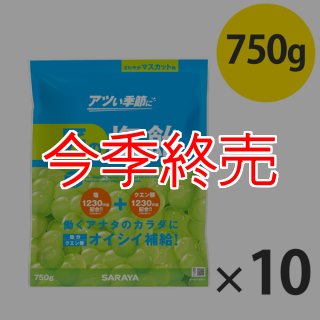 SARAYA　匠の塩飴　3種アソート　 10袋 Gains 匠の塩飴 3種アソート（750g：約175粒入）1袋 サラヤ 塩分