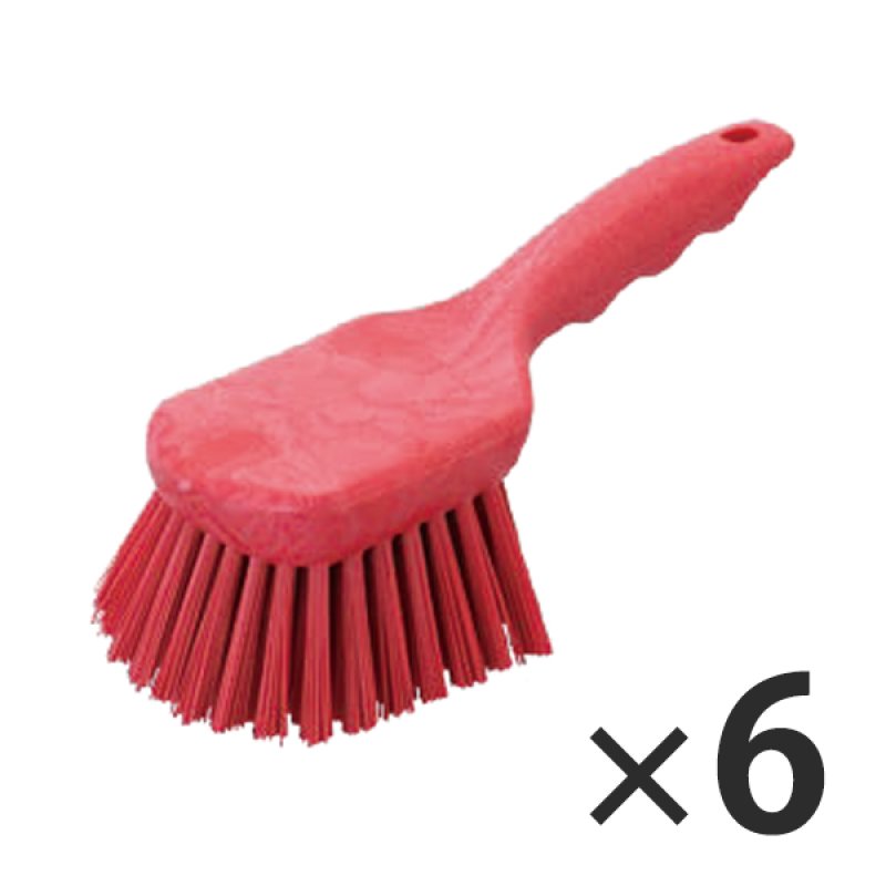 CARLISLE(カーライル) ハンドルブラシ(6本入)-ブラシ・スポンジモップ