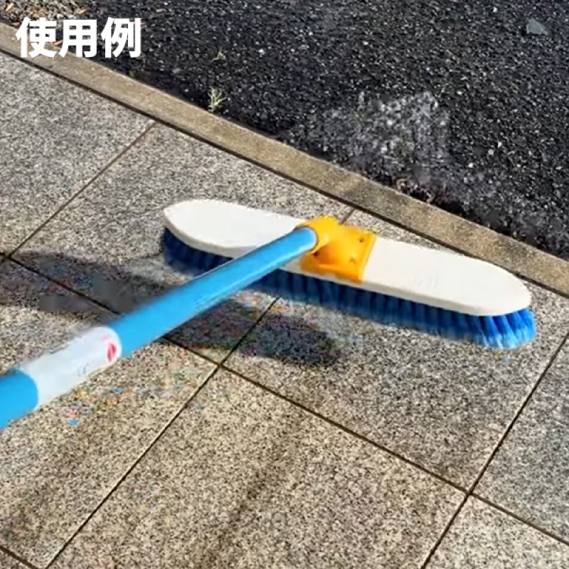 セイワ 押して掃けるブラシホーキ - 土やホコリをゴッソリ掃ける