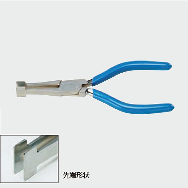 TASCO フラットノーズプライヤー - アルミフィン修正に最適-エアコン