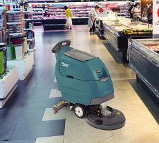 画像7: 【リース契約可能】テナント 20インチバッテリー式歩行型スクラバーT260 - プッシュボタンコントロールでシンプルかつ簡単に操作【代引不可・個人宅配送不可】 (7)