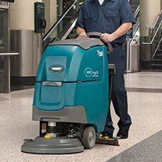 画像2: 【リース契約可能】テナント 20インチバッテリー式歩行型スクラバーT300 ディスクヘッド - ec-H2O仕様【代引不可・個人宅配送不可】 (2)