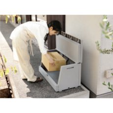 画像4: テラモト サスティメイド 屋外ストッカー - 薄型設計で省スペース、大きな開口部でゴミ捨てもスムーズ【代引不可】 (4)