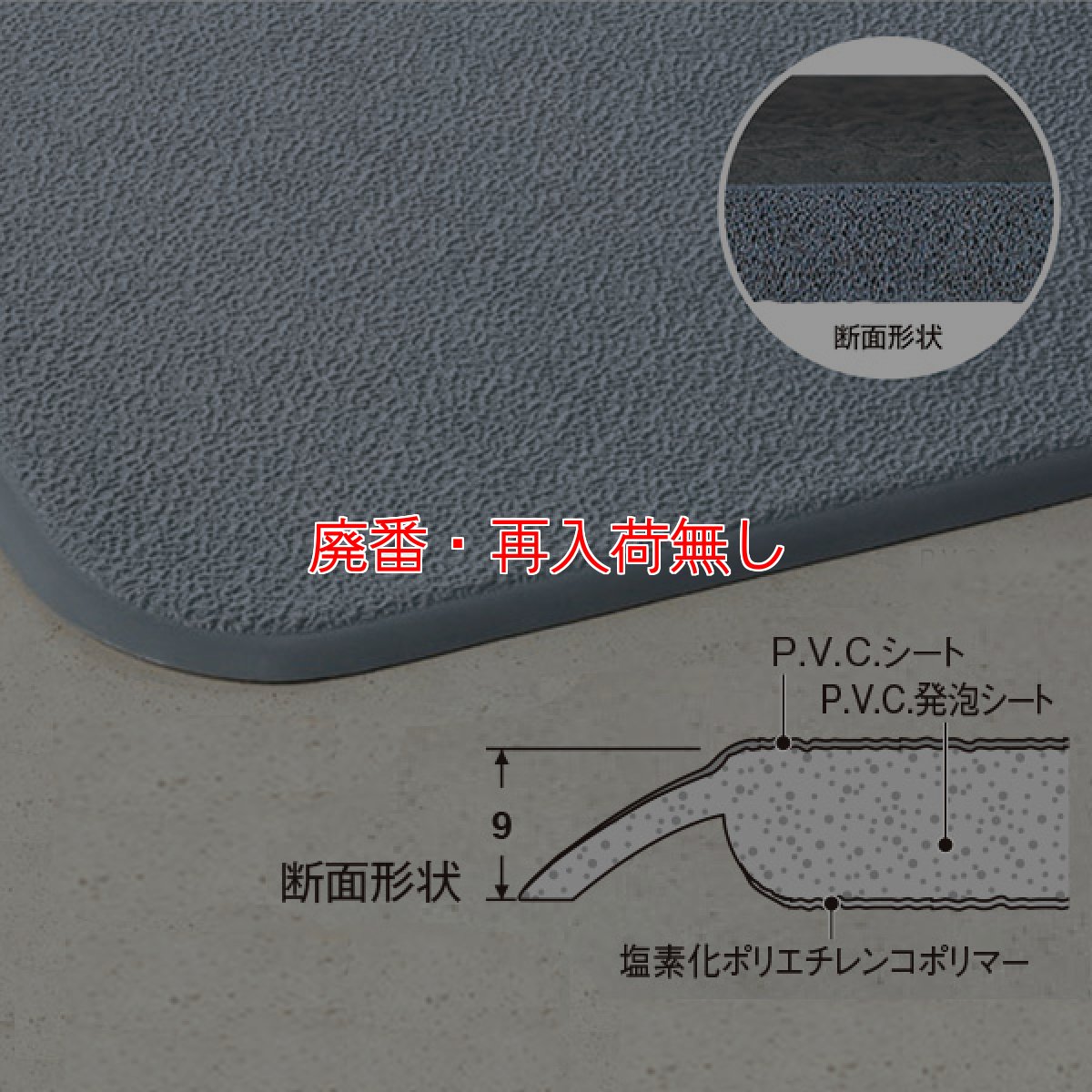 画像2: 【廃番・再入荷なし】テラモト スタンディングマット - 優れたクッション性と保温性で、 足元の冷えと疲労を軽減 (2)