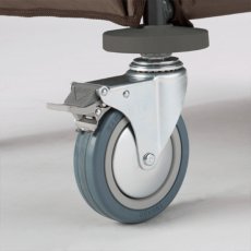画像6: ■受注生産品・キャンセル不可■テラモト ホテルリネンワゴン II - 大量のリネン類を効率的に 収納・運搬できる 天面フラットタイプ【代引不可・個人宅配送不可・送料 5,000円/台】 (6)