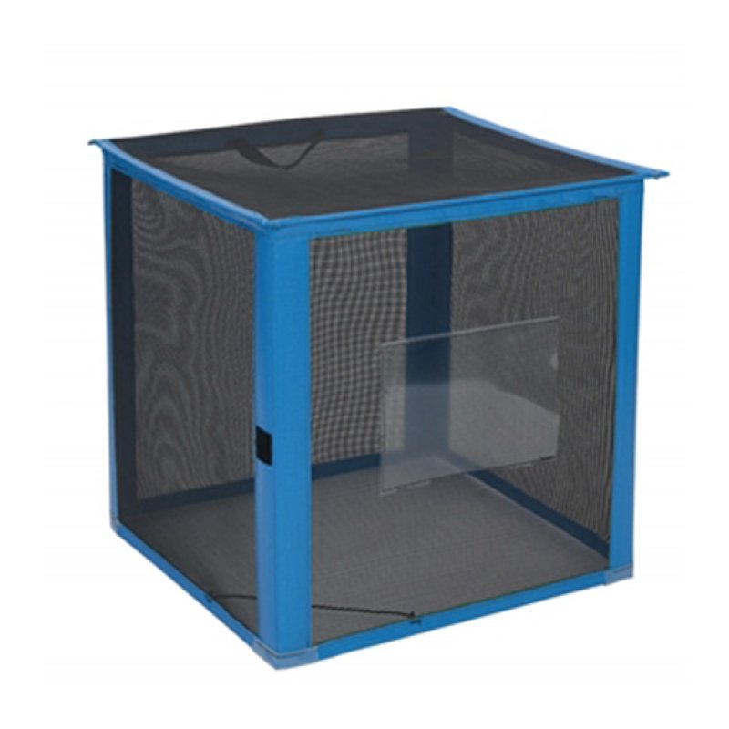 テラモト 自立ゴミ枠 折りたたみ式 黒 - ゴミの一時保管時のカラス対策