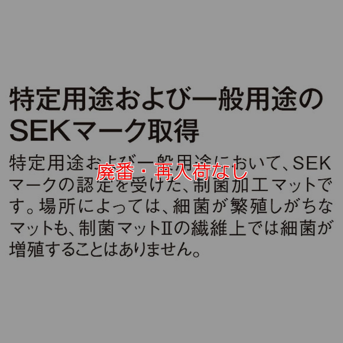 画像3: 【廃番・再入荷なし】■別注サイズ・キャンセル不可■テラモト 制菌マットII (3)