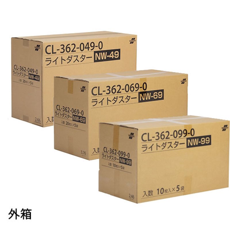 (まとめ) ライトダスター/掃除用品 〔70枚入 約200×690mm〕 から拭き用 スタンダードタイプ 〔×2セット〕(代引不可) まとめ〕 ライトダスター 掃除用品 70枚入 約200×690mm から拭き用