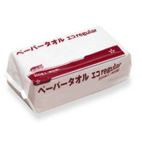 テラモト ペーパータオル エコregular (200枚入×36袋)