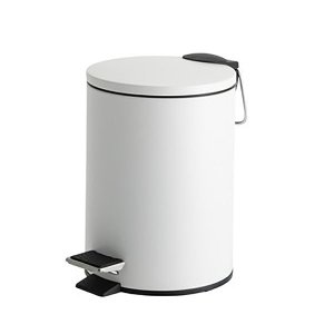 画像4: テラモト ペダルボックス（静音タイプ） - 静音設計でゆっくり静かに閉まるペダル式ゴミ箱