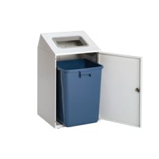 画像3: 【廃番・再入荷なし】■受注生産品・要納期確認■テラモト トラッシュボックス WH67 - 分別屑入スタンダードタイプ【代引不可】 (3)