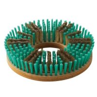 山崎産業 コンドル 真鍮トーロンブラシ - エンボス床面洗浄用ブラシ