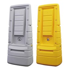 画像1: ■受注生産品・キャンセル不可■山崎産業 Sマルチポップサイン（注水タイプ）- セパレート型オールプラスチックサイン【代引不可・個人宅配送不可】 (1)
