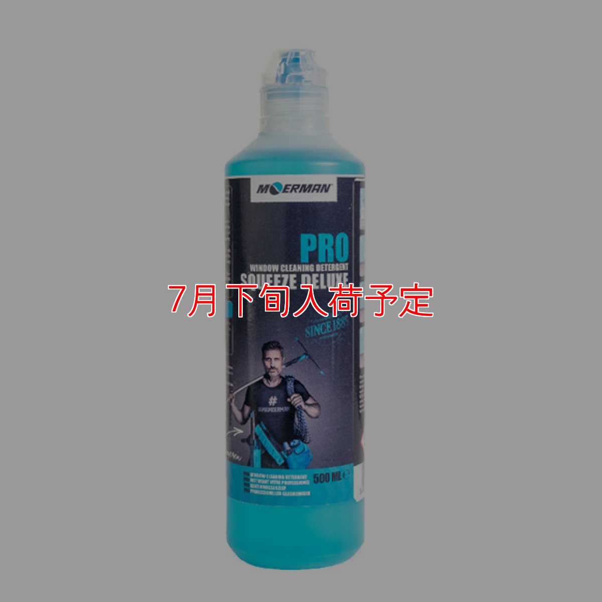 画像1: モアマン スクイーズデラックス[500mL] - プロ用ウィンドウ洗浄用洗剤 (1)