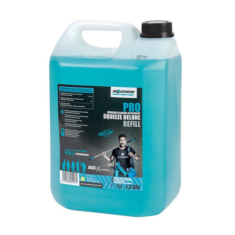 モアマン スクイーズデラックス 詰替用 [5L] - プロ用ウィンドウ洗浄用