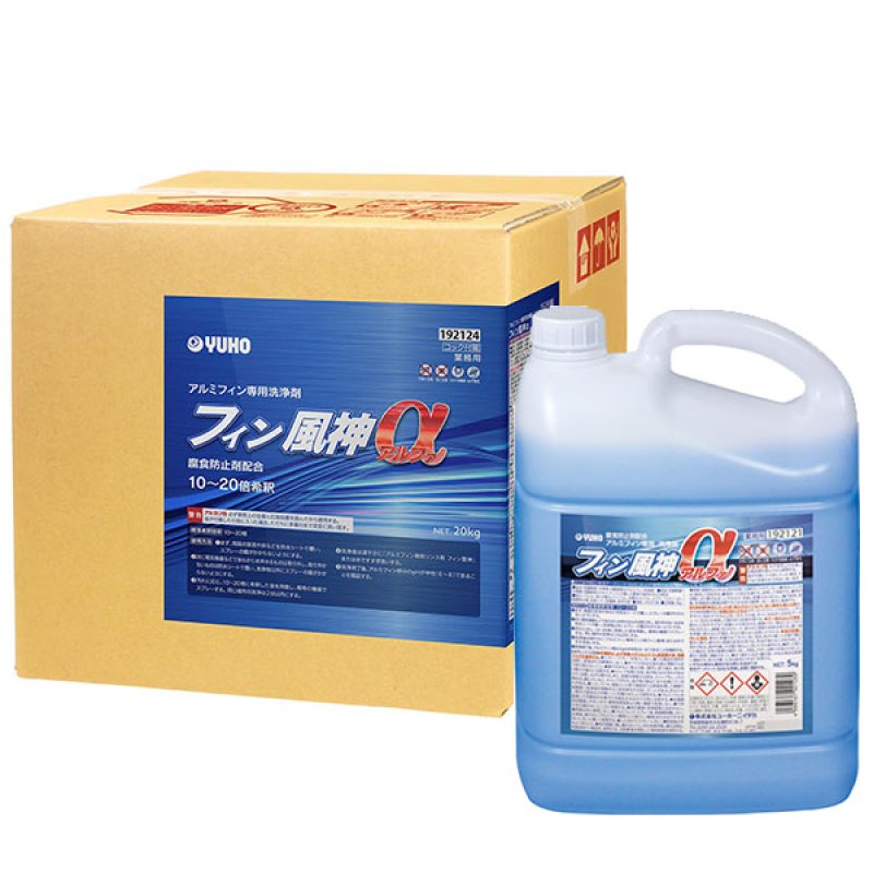 ミッケル化学 フィン風神α_アルファ - 進化したアルミフィン専用洗浄剤