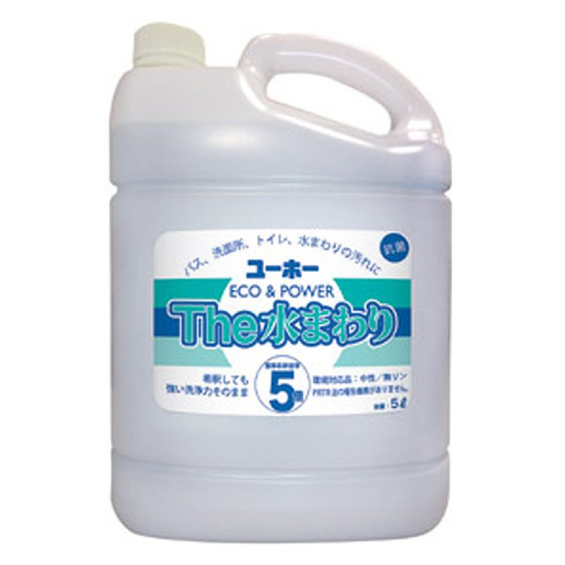 ミッケル化学 エコ＆パワーThe水まわり [5Lx2]-お風呂用洗剤（バス