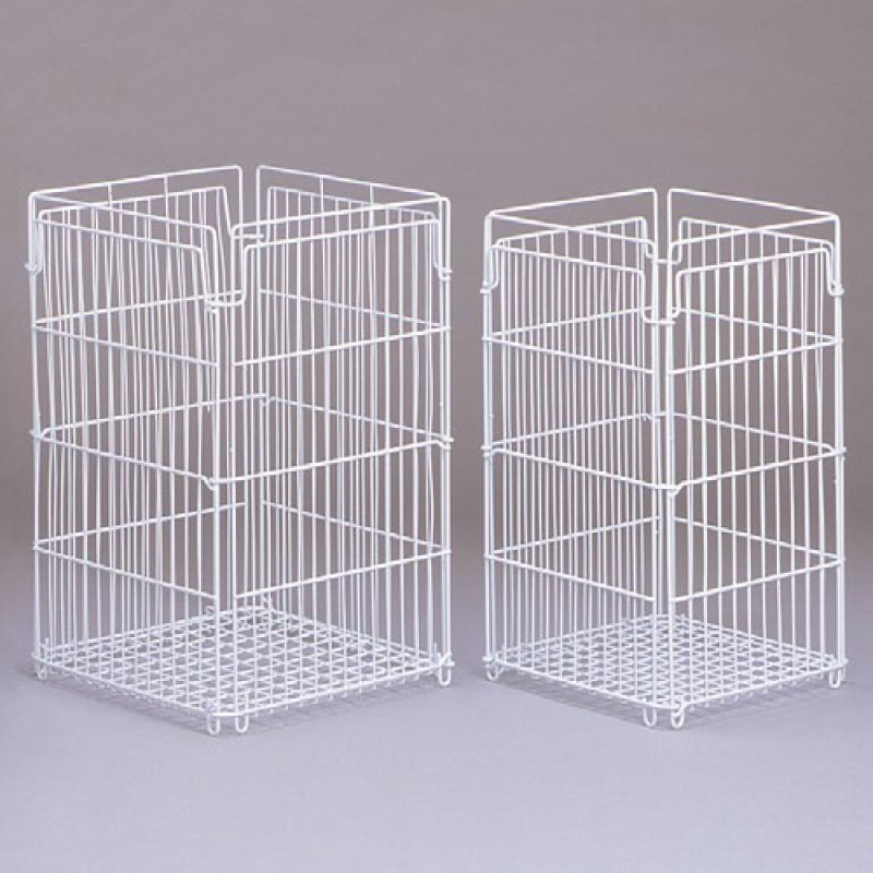 テラモト ワイヤーバスケット-屋外用ダストボックス・屑入れ販売/通販